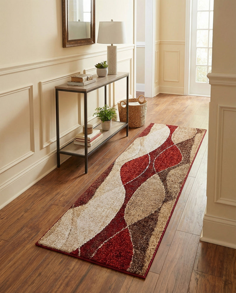 Autumn Meadow Collection Area Rug -  Emberglow Runner Multi  lifestyle 43