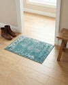Riviera Elegance Collection Area Rug - Antibes (Turquoise) Rectangle Turquoise  lifestyle 21
