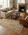 Jaipur Elegance Collection Area Rug -  Sawai Rectangle Light Green  lifestyle 19