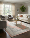 Beverly Grove Collection Area Rug -  Fairfax (Rose) Rectangle Rose  lifestyle 27
