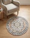 Cambridge Classics Collection Area Rug -  Pembroke (Beige) Round Beige  lifestyle 67