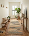 Benares Handwoven Jute Collection Area Rug -  Varanasi Runner Beige  lifestyle 23