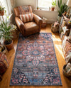 Vintage Memories Collection Area Rug -  Hindsight Rectangle Multi  lifestyle 11