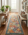 Brighton Terrace Collection Area Rug -  Rottingdean (Multi) Runner Multi  lifestyle 75