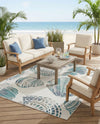 Seaside Haven Rugs Collection Area Rug -  Saltwater Rectangle Ivory  lifestyle 23