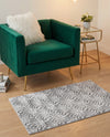 Hollywood Luxe Collection Area Rug -  Rodeo Rectangle Gray Silver  lifestyle 53
