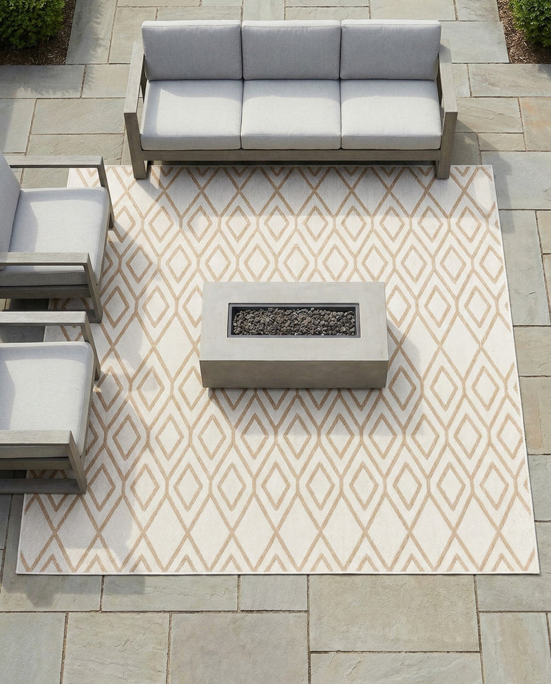 Urban Oasis Rugs Collection Area Rug -  Boulevard (Beige) Square Beige  lifestyle 31