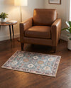Heritage Elegance Collection Area Rug -  Himeji Rectangle Green  lifestyle 27