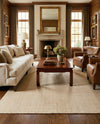 Berkshire Estate Collection Area Rug - Windsor (Oat Beige) Rectangle Oat Beige  lifestyle 10