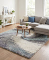 Cozy Haven Shag Collection Area Rug -  Oasis Rectangle Sage Green  lifestyle 57