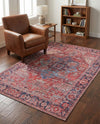 Zahara Oasis Collection Area Rug -  Essaouira Rectangle Rust Red  lifestyle 12