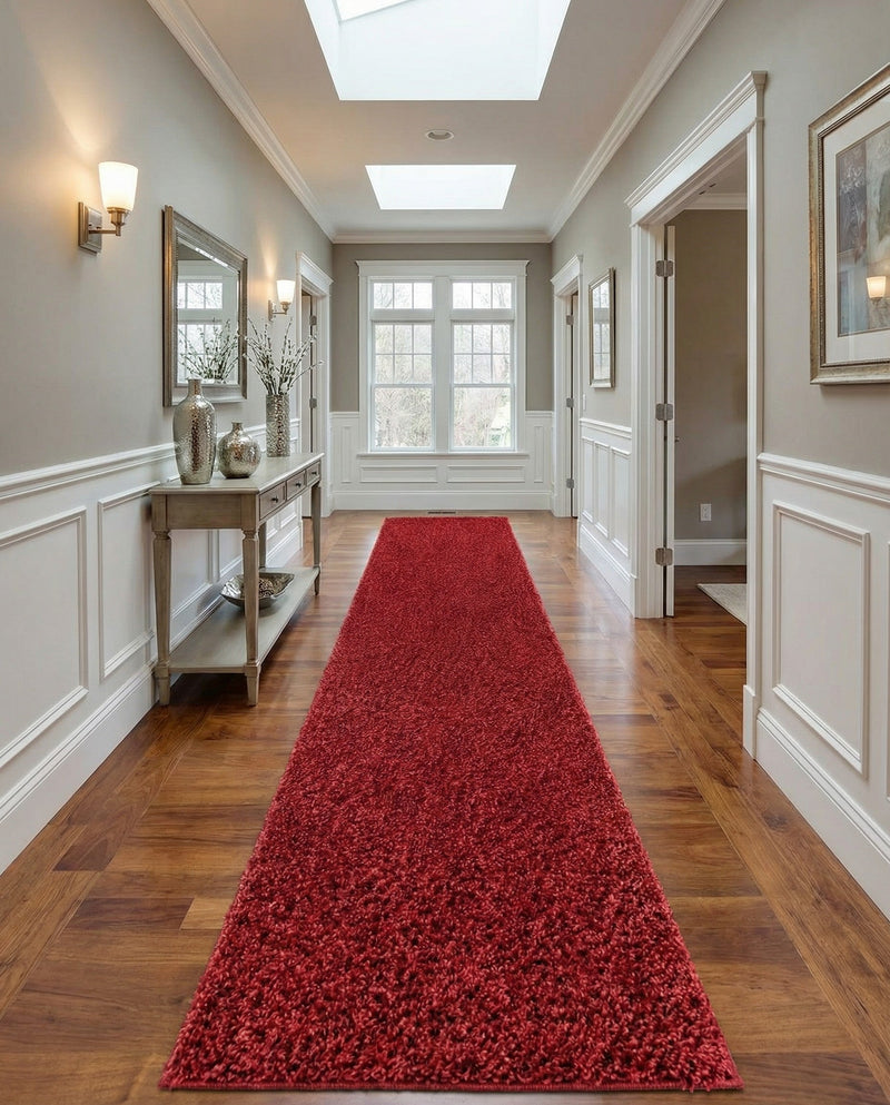 Alpine Plush Collection Area Rug -  Cortina (Poppy) Runner Poppy  lifestyle 31