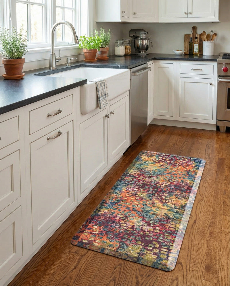 Cozy Mat Collection Area Rug -  Refuge Rectangle Multi  lifestyle 5