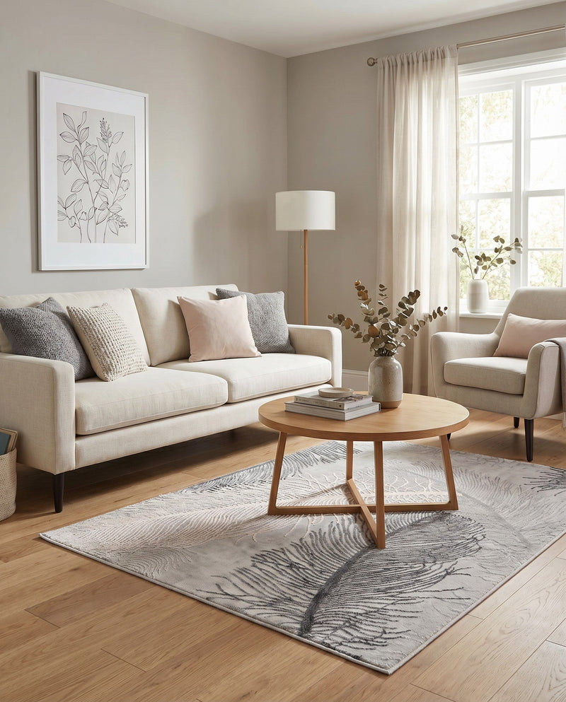 Bloomsbury Elegance Collection Area Rug -  Westminster Rectangle Gray  lifestyle 41