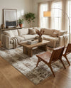 Coastal Haven Collection Area Rug -  Pelican Rectangle Ivory  lifestyle 9