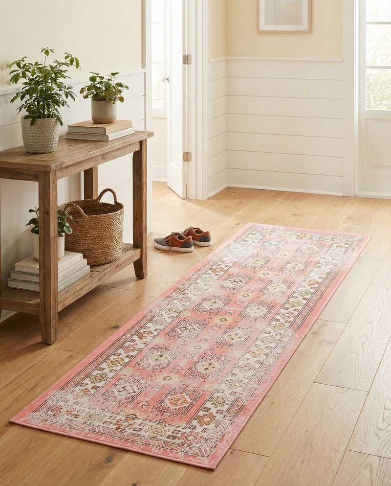 Copenhagen Comfort Collection Area Rug -  Sønderborg Runner Rose  lifestyle 56
