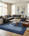 Studio Haven Collection Area Rug -  Conservatory (Navy Blue) Rectangle Navy Blue  lifestyle 20