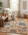 Benares Handwoven Jute Collection Area Rug -  Ramnagar Rectangle Multi  lifestyle 8