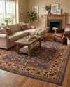 Chelsea Elegance Collection Area Rug -  Osterley Rectangle Blue  lifestyle 80