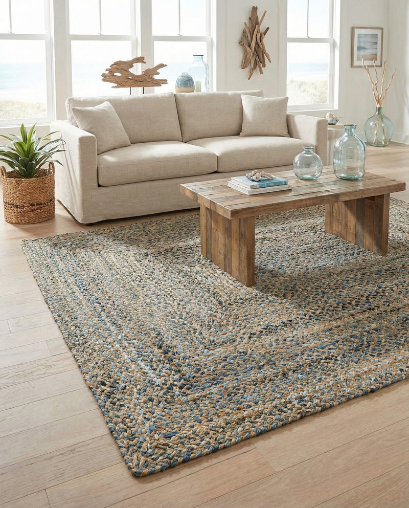 Woven Udaipur Collection Area Rug - Sahara Rectangle Natural  lifestyle 6