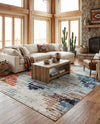 Santa Fe Trails Collection Area Rug -  Arroyo Rectangle Multi  lifestyle 9