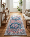 Laguna Sands Collection Area Rug -  Zuma Runner Navy Blue  lifestyle 58