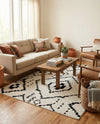 Tangier Treasures Collection Area Rug -  Chefchaouen Rectangle Ivory  lifestyle 17