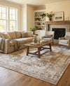 Riviera Elegance Collection Area Rug -  Menton (Beige) Rectangle Beige  lifestyle 42