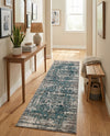 Copenhagen Comfort Collection Area Rug -  Odense Runner Blue  lifestyle 54