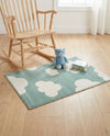 Wonder Tykes Collection Area Rug -  Dreamview Rectangle Soft Green  lifestyle 13