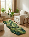 Forest Floor Oasis Collection Area Rug - Willowbrook Runner Green  lifestyle 34