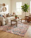 Savannah Elegance Collection Area Rug -  Forsyth Rectangle Pink  lifestyle 9