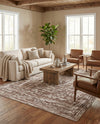 Sanctuary Retreat Collection Area Rug -  Asylum Rectangle Chocolate Brown  lifestyle 40