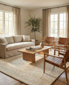Lana Tasmanian Wool Collection Area Rug - Waitomo Rectangle Ivory  lifestyle 60