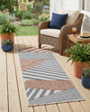 Urban Oasis Rugs Collection Area Rug -  Loft Runner Blue  lifestyle 64