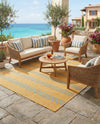 Urban Oasis Rugs Collection Area Rug -  District (Yellow and Aqua) Rectangle Yellow and Aqua  lifestyle 17