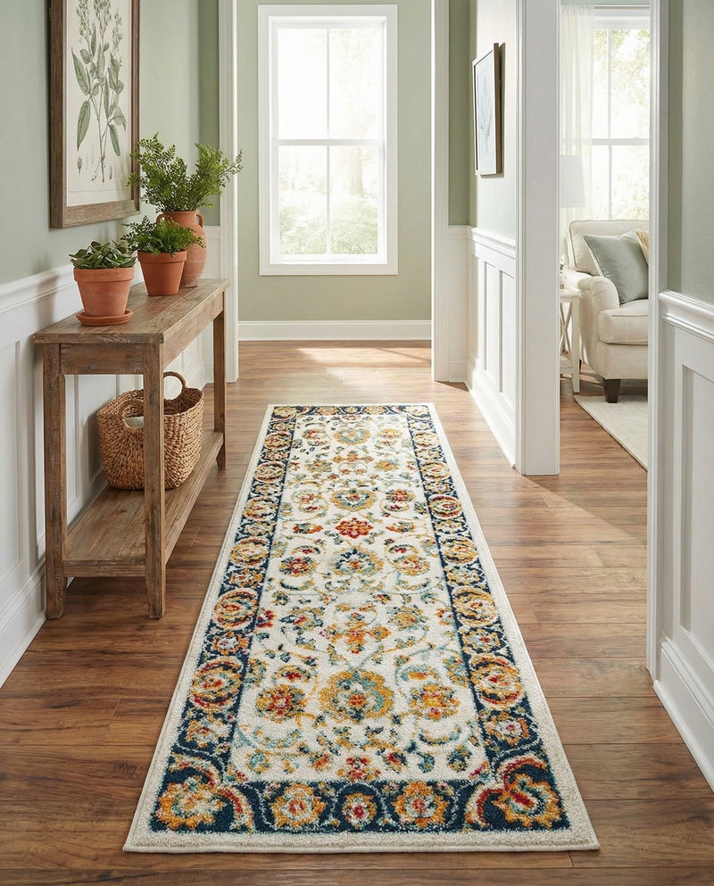 Adriana Terrace Collection Area Rug -  Positano (Multi) Runner Multi  lifestyle 42