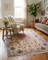 Bazaar Chic Collection Area Rug -  Meknes Rectangle Beige  lifestyle 10