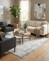 Aegean Elegance Collection Area Rug -  Ithaca Rectangle Gray  lifestyle 7
