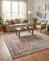 Arcadia Rugs Collection Area Rug -  Olympus Rectangle Pink  lifestyle 57