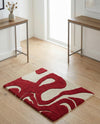 Briarwood Looms Collection Area Rug -  Greenhaven Rectangle Red and Ivory  lifestyle 6