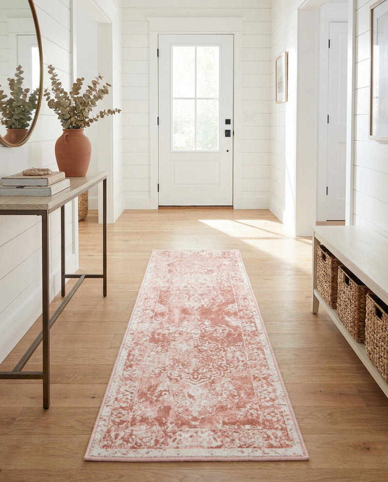 Cambridge Classics Collection Area Rug -  Magdalene (Pink) Runner Pink  lifestyle 40