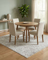Cambridge Classics Collection Area Rug -  Magdalene (Ivory) Square Ivory  lifestyle 34