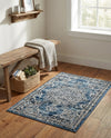 Mykonos Manor Collection Area Rug -  Tinos (Blue) Rectangle Blue  lifestyle 23