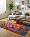 Venetian Elegance Collection Area Rug -  Sant'Erasmo Rectangle Multi  lifestyle 12