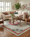 Brighton Terrace Collection Area Rug - Hove (Ivory) Rectangle Ivory  lifestyle 5