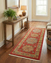 Persian Elegance Collection Area Rug - Isfahan Runner Red  lifestyle 23