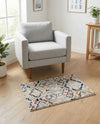 Santa Fe Trails Collection Area Rug - Canyon Rectangle Multi  lifestyle 20