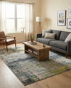 Chromatic Oasis Collection Area Rug -  Prism Rectangle Gray  lifestyle 15