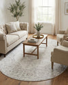 Cambridge Classics Collection Area Rug -  Magdalene (Ivory) Oval Ivory  lifestyle 60